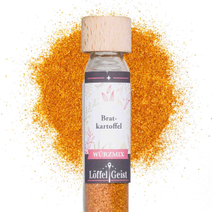 Bratkartoffel Gewürzmischung im Reagenzglas